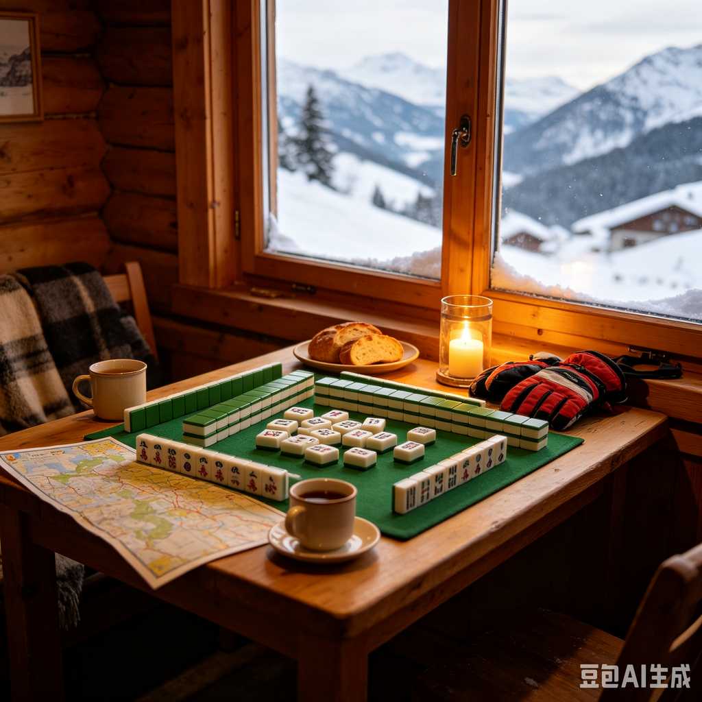 new year mahjong set gift
