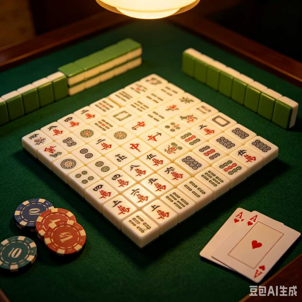 black luxury mahjong set